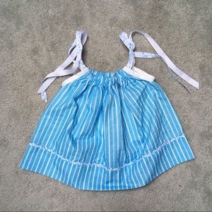 Baby Blue Handmade Smock Top/Dress